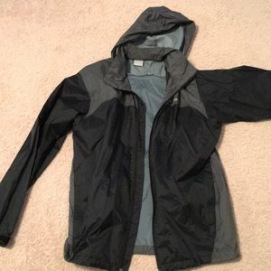 Black Large Colombia Raincoat